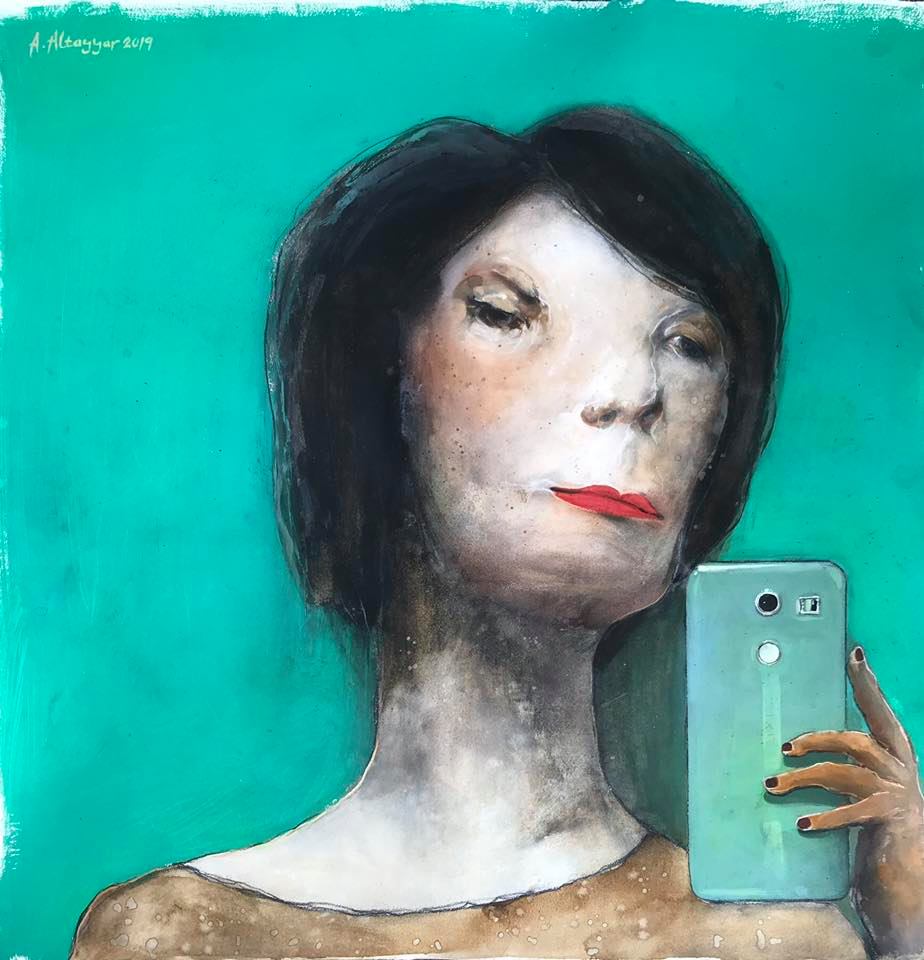 Amjad Altayyar Iraq/Sweden - Untitled 7 original artwork available at marsoum art collective