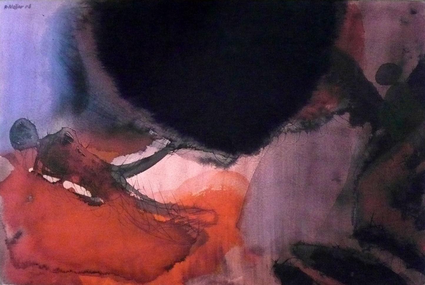 Ali Alnajjar Iraq - Untitled 1 2006 original artwork available at marsoum art collective