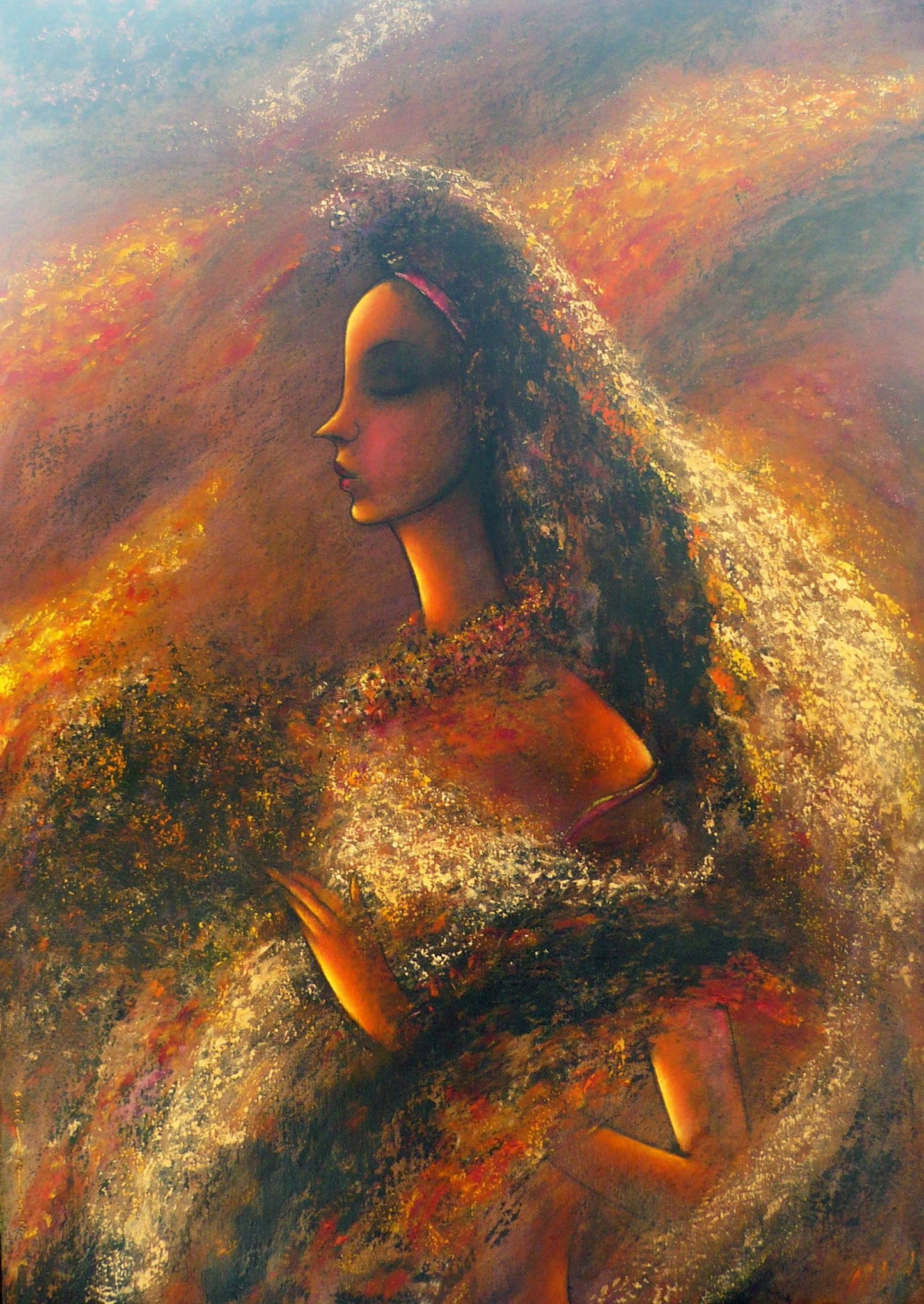 Hammoud Chantout Syria/France - 2 الفردوس original artwork available at marsoum art collective