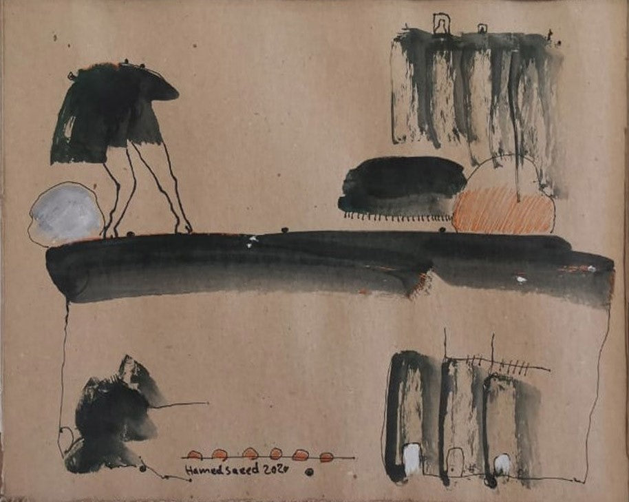 Hamed Saeed Iraq - Untitled 27 original artwork available at marsoum art collective