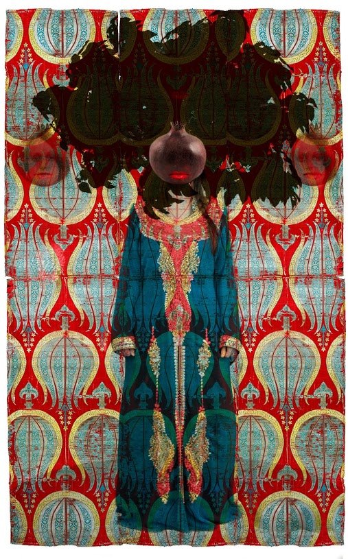 Qahtan Alameen Iraq/Canada ∙ Pomegranate Tree 2015 original artwork available at marsoum art collective