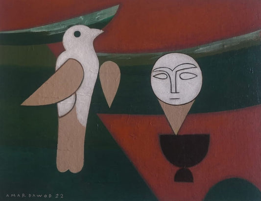 Amar Dawod Iraq/Sweden - Untitled 60 original artwork available at marsoum art collective