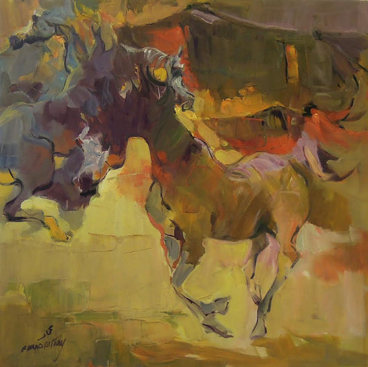 Emad Altaay Iraq - Untitled 2 original artwork available at marsoum art collective