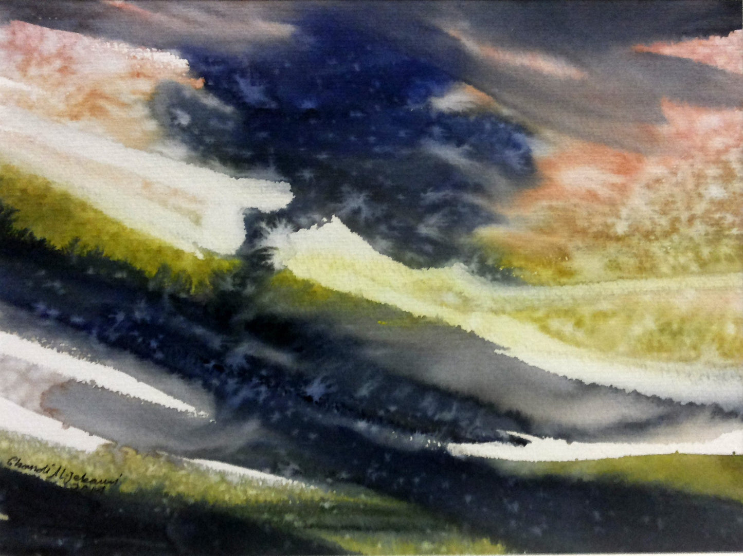 Ghandi Al-Jebawi - Untitled 1 original artwork available at marsoum art collective