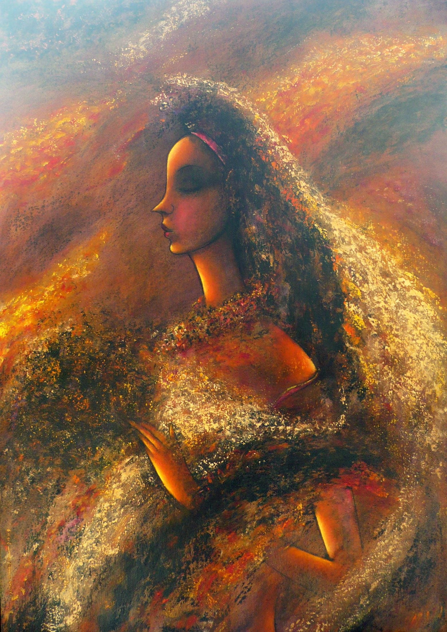 Hammoud Chantout Syria/France - 2 الفردوس original artwork available at marsoum art collective