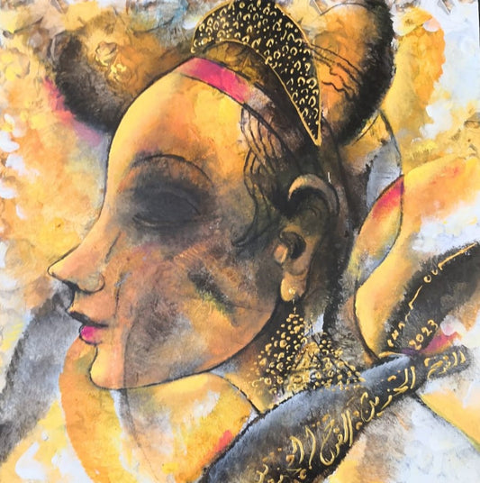 Hammoud Chantout Syria/France - Untitled 9 original artwork available at marsoum art collective