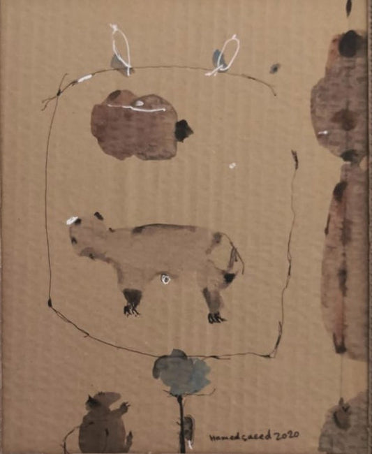 Hamed Saeed Iraq - Untitled 1 original artwork available at marsoum art collective