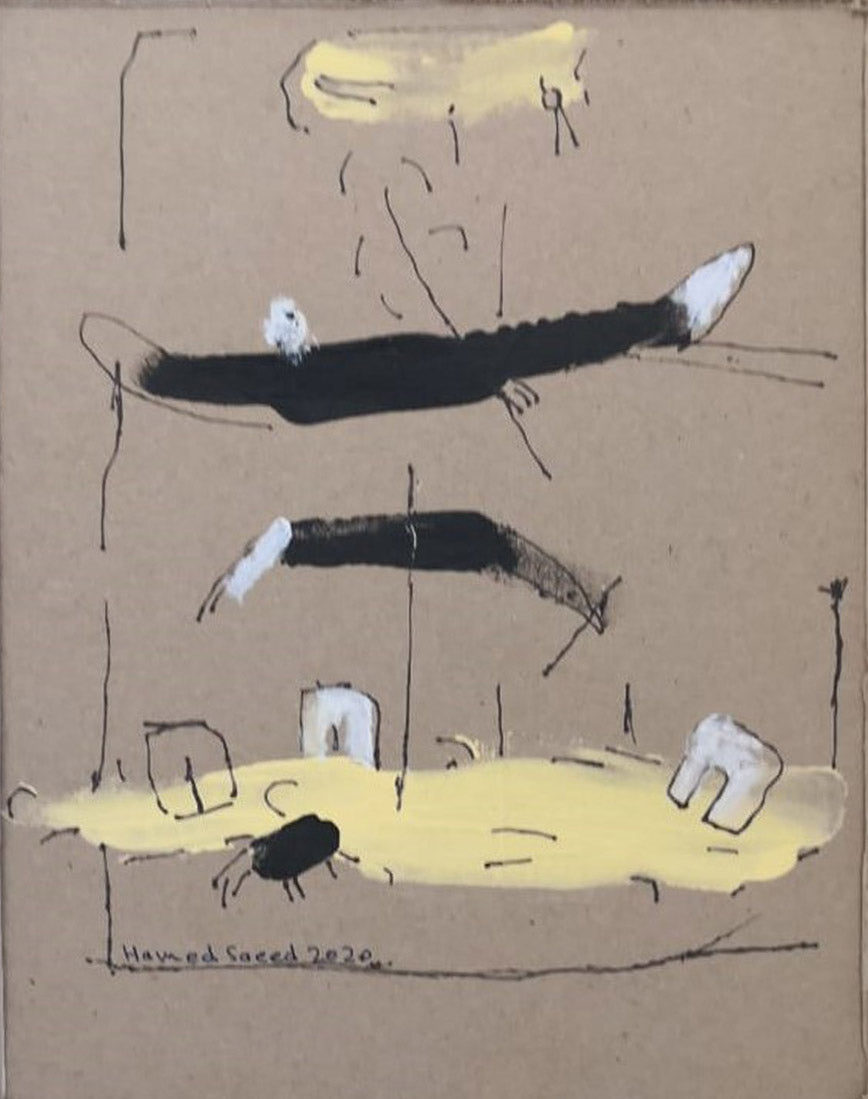 Hamed Saeed Iraq - Untitled 8 original artwork available at marsoum art collective