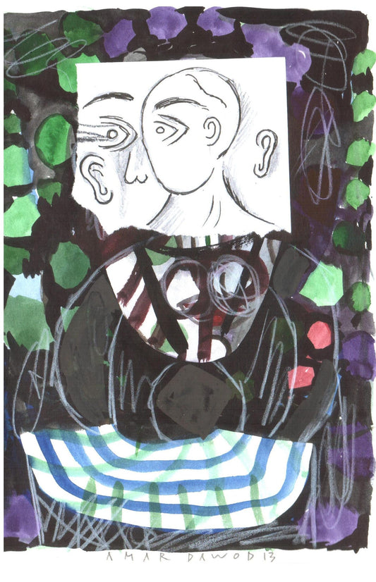 Amar Dawod Iraq/Sweden - Untitled 66 original artwork available at marsoum art collective