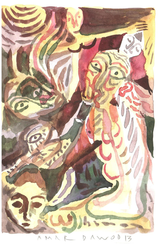 Amar Dawod Iraq/Sweden - Untitled 71 original artwork available at marsoum art collective